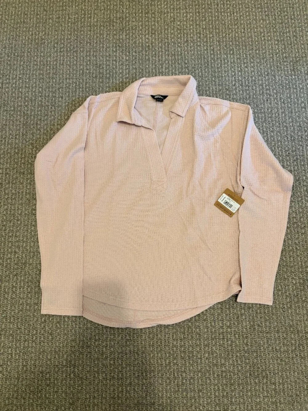 Eddie Bauer Ridgeline Popover Primrose Size S New w/Tags